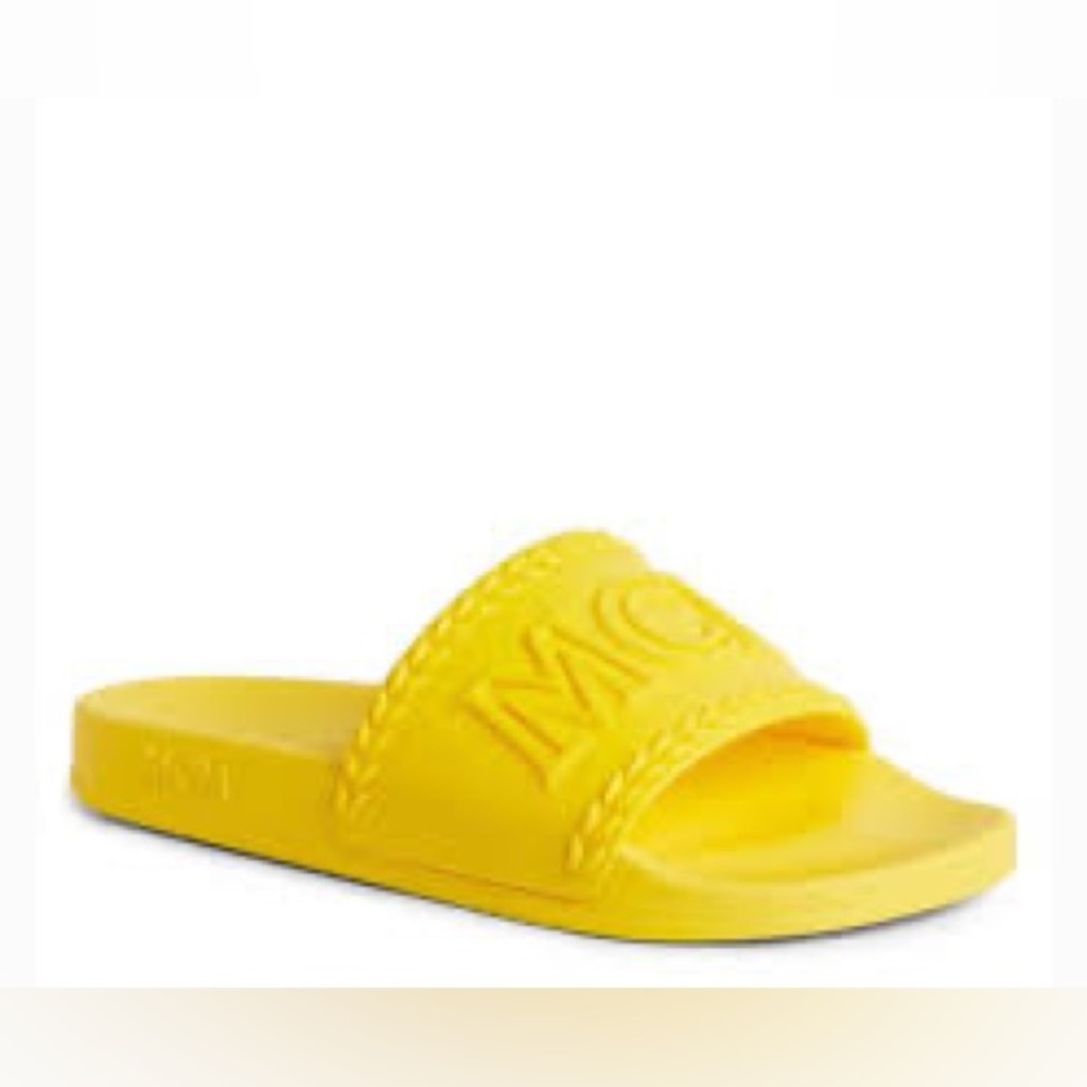 NEW MCM YELLOW SANDALS SIZE 45